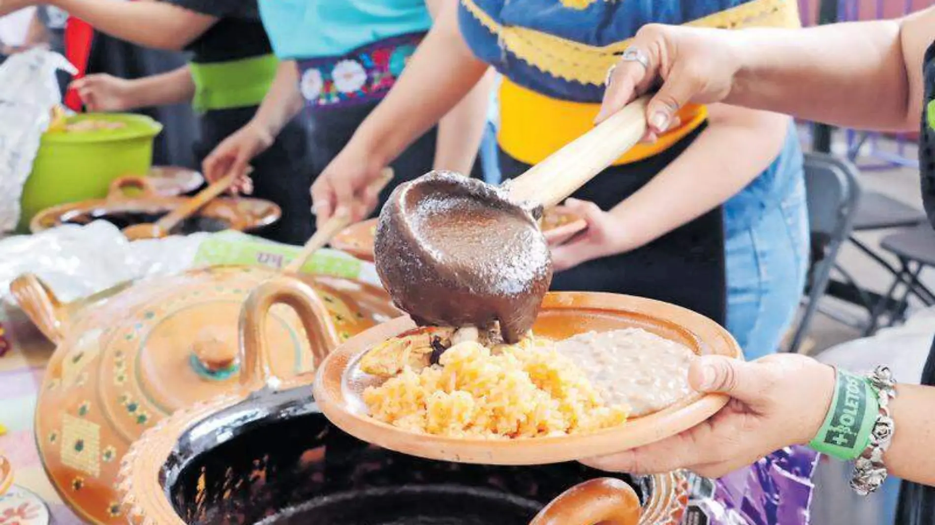 Mole en la feria